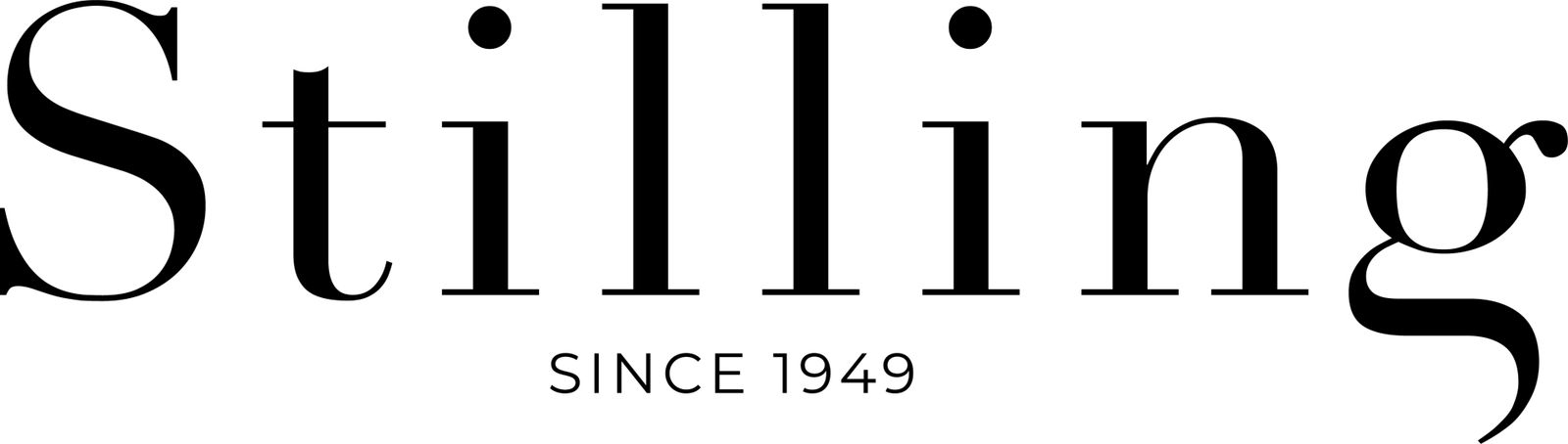 Stilling logo since 1949